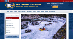 Desktop Screenshot of highcountryexpeditions.com